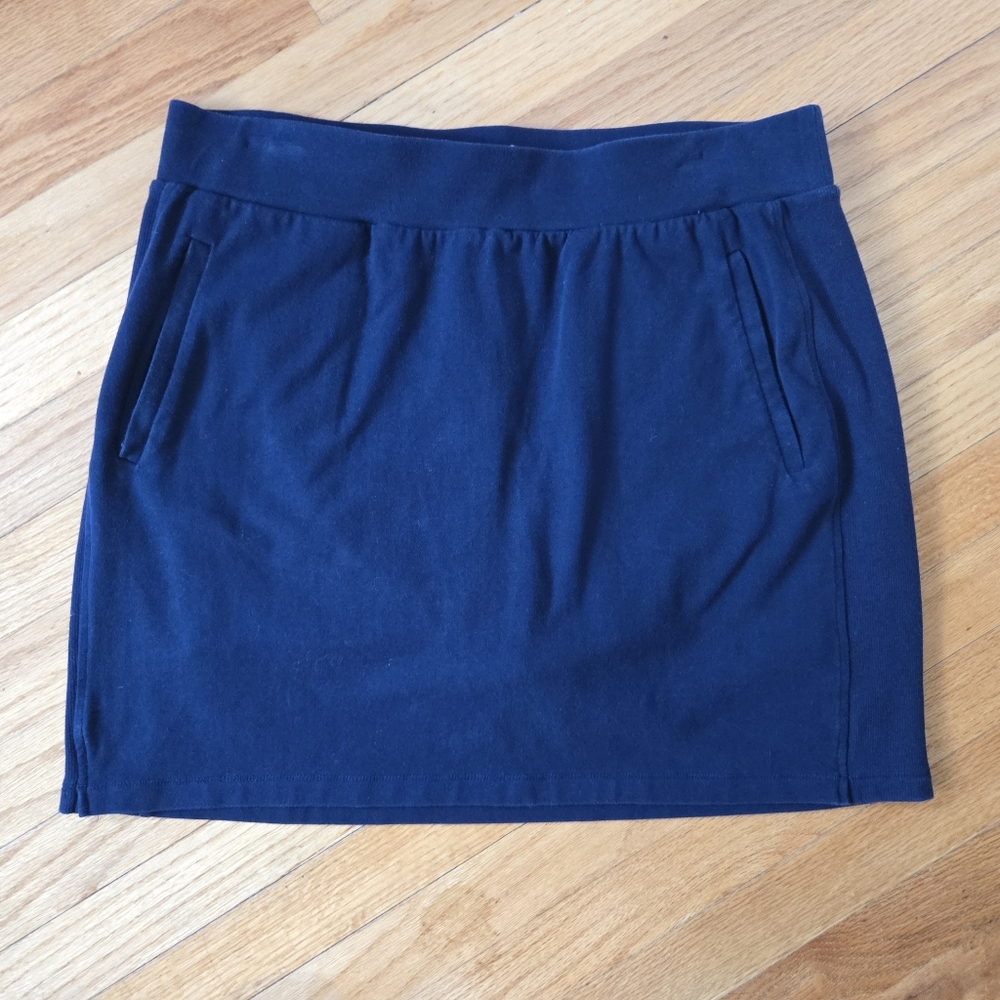 T by Talbots Skort size Large Navy Skirt/Shorts
